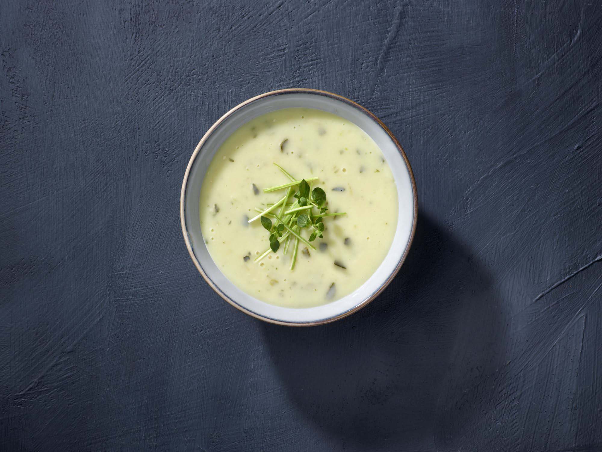 Purreløksuppe